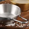 Sopa Pots Pots Korean Golden Rice Wine Bowl 304 Snack de aço inoxidável com manipulação Tempero especial para o restaurante 221203