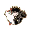 Broszki Dz2163 Japońskie anime jujutsu kaisen kolekcja Enamel Pin Pin Pins Ubranie plecak dekoracja biżuterii Prezenty