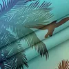 Curtain Scenery Dreamy Seaside Tree Bird Po Printing Blackout 3D Curtains For Living Room Bedding El