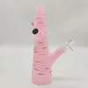 2022 9 pulgadas 3D Anime Cactus Crema Verde Grueso OEM ODM Vidrio Bong Tubería de agua Hookah Vaso Tabaco Fumar Bubbler Tubos de humo Bongs Almacén de EE. UU.