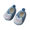 First Walkers Kid Baby Floor Calcetines Zapato Infantil Niños Niñas Niño Suave Antideslizante Espesar Zapatos de interior Casual