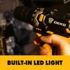 DEKO 20V MAX Cordless Drill Power Tools Wireless s Rechargeable Set for Electric Screwdriver Battery er Tool