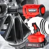 Wosai 20v Electric Impact Clean 600N.M Bateria de li-íon de 1/2 de polegada para pneus de carro Ferramentas elétricas sem fio