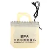 Portable Slim Equipment Rocks Massage Stones Warmer Heater Electric Heating Bag Body Spa Pain Relief 221203