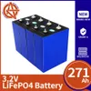 LIFEPO4 1/4pcs بطارية قابلة لإعادة الشحن 3.2V 271AH 280AH LITHIUM IRON IRON