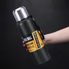 Thermos Thermos Boccetta per vuoto in acciaio inossidabile Bottiglia per acqua portatile per caffè all'aperto Filtro a corda isolato 600 800 1000 1500ML 221203