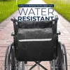 Torby do przechowywania ręczne wózki inwalidzkie tylna torba przenośna regulacja paska odblaskowego