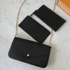 高級デザイナーの女性バッグハンドバッグ女性ショルダーバッグ財布オリジナルボックスデートコードファッション卸売パターン花文字チェッカーグリッド3インチ