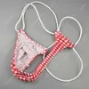 Underbundna thongs män bikini thong g string tanga hombre plaid trosor jockstrap man u påse trosor gay sexig underkläder62337583990130