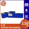 NCM litowa bateria 3,7 V 116AH 100AH ​​3/7/10/13PCS klasa o dużej pojemności akumulatorowej do skutera elektrycznego wózka golfowego RV