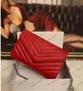 2023高級デザイナーレザーバッグ女性本物のハンドバッグクロスボディwoc loulou ladyショルダーバッグフリップカバー女性のトートコイン財布トート