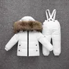 2023 new Winter down jacket children clothing set baby toddler girl kids clothes for boy parka Thicken coat snow wear ski suit T