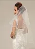 White Ivory Women Pearl Bridal Veils Wedding Dress Veil One Layer Tulle Without comb Wedding Accessories