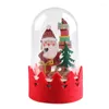 Kerstdecoraties LED Decoratielichten cadeau voor binnen slaapkamer lay -out Santa Claus Snowman Deer Table top