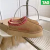 2023 NOWOŚĆ Australia Designer Boots Fur Slajdes Classic Uggly Mini Tazz Suede Platforma Snow Bot