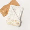 Cobertores Swadling 3d Minky Dot Baby Born Cotton Gaze Salezler Rainbow Leopard Print Super Soft Muslin Throw Swaddle Wraps 221203