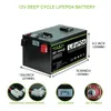 12V 280AH Lifepo4 Battery Bulit-in BMS Lithium Batteries for Solar Power System RV House Trolling Motor Wheelchair Household