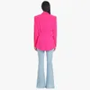 Moda feminina roupas de designer de designer blazer cintur￣o New Tops lan￧ados e131