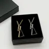 Stijl Luxe Merk Designer Brief Pins Broches Vrouwen Gold Cape Gesp Broche Pak Pin Wedding Party Jewerlry Accessoires