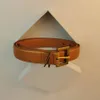 Luxury Designer Belt for Women Genuine Leather Cowhide Width 3cm Men Designers Belts Bronze Buckle Silver Womens Waistband Cintura