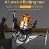 Baitcasting Reels Outdoor Fishing Spinning 171 lagers FBE 20007000 Metal Reel Max Drag 810kg Carp Tackle 221203