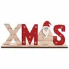 クリスマスの装飾スノークリスマス木製の装飾ナビダッドツリーディアトロイヤーナチュラルDIYクラフトイヤーハンギングギフト＃W3