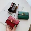 Designer card bag female delicate fashion high-end simple cute wallets retro small purse