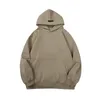 Felpe con cappuccio da uomo e da donna 2023 Marchio di moda Essentialhoodie Autunno Inverno Nuovo stile Cash Fall Chest Letter Semplice stampa peluche