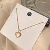 À la mode en forme de coeur pendentif collier opale chaîne brillant femmes 2022 tempérament bijoux tour de cou collier bijoux de mariage cadeaux