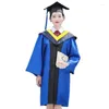 Kleding Sets Master's Liberal Arts Science Engineering Mlitary Graduation Jurk Long Sleeve University Academic College Robe