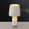 Table Lamps Nordic LED Lamp Marble Desk Lighting Light Fixtures For The Bedroom Bedside Living Room Home Deco