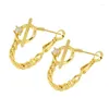 Hoop Earrings 2022 Trend Stylish Chain Cool Ear Jewelry Personalized Christmas Gift Fashion Piercing