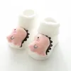 Autumn Winter Baby Socks Cartoon Animal Baby Anti Slip Socks Spädbarn Nyfödd förtjockar bomullsgolvstrumpa