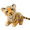 33 cm Simulation Tiger Puppe Ragdoll Kinder Urlaub Plüsch Spielzeug Zimmer Cartoon Dekoration Geburtstag Geschenk Tiger Jahr Kissen Plüschtier