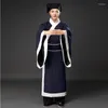 Vêtements de scène chinois traditionnel Tang Costume Hanfu longue Robe pour homme à manches longues hommes Robe Performance Film TV Cosplay Costume