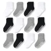 Çocuk Socks Slip Slip Toddler 12 Çift kızlar için kavrama ile bebekler bebekler anti kızak pamuk mürettebat 1 7 yıl lp221203