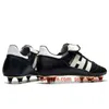 Geschenktüte Fußballschuhe Copa World Cup SG Fußballschuhe Herren Schwarz Weiß Weiches Leder Bequeme Trainer Fußballschuhe Scarpe da Calcio Größe US 6,5-11