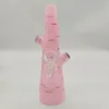 2022 9 cali 3D Anime Kactus Róż zielony gruby szklany szklany bong woda rura wodna tabacco Tobacco palenie bąbelkowe rurki dymne Bong
