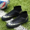 Säkerhetsskor Kvalitetsfotbollsskor Wholesale C Ronaldo Soccer Assassin Chuteira Campo TF AG Sneaker Futsal Training 221203