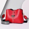 HBP Handtaschen Geldbörsen Frauen Geldbörsen Mode Handtasche Geldbörse Umhängetasche Rote Farbe 1050