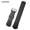 Jawoder Watchband 26mm Silicone Rubber Rubber Band Strap لـ DW-5600E DW-5700 G-5600 G-5700 GM-5610 Sports Watch STRES191Q