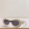 Neue Mode-Sonnenbrille für Männer und Frauen 40099, spezielle Designfarbe, aufgeblasener Maskenformrahmen, Avantgarde-Stil, verrückt, interessant, mit Etui