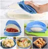 Другой кухонный обеденный бар 4PCSSet Press Ravioli Тестоевое тесто для пирога Diy Dumpling Maker Gyoza плесень инструмента 4 размер легкий экологически чистый пельмени 221203