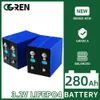 280Ah Lifepo4 batterie 3.2V Rechargeable nouvelle batterie solaire au Lithium fer phosphate pour 12V 24V 48V bateau chariot de Golf RV chariot élévateur