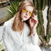 Sunglasses Fashion Yellow Lens Night Vision For Men Metal Goggles Car Drivers Anti-Glare Sun Glasses Women Driving Y96