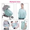 s Slings Backpacks Baby Wrap born Sling Dual Use Infant Nursing Cover Mesh Fabric Breastfeeding Up To 130 Lbs 0 36M 221203