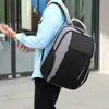캐주얼 백팩 남성 방지 22L USB 여행 가방 15.6 인치 노트북 가방 비즈니스 남자 방수 야외 학생 학교 주머니