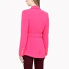 Moda feminina roupas de designer de designer blazer cintur￣o New Tops lan￧ados e131