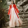 Stage Wear Hanfu Chinese Dance Costume Traditional Outfit For Singers Women Ancient Dress Folk Festival Performance Clothing DC1133