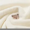 Couvertures Swaddling Baby Winter pour Born Born Swaddle Poussette Couche-couche pour bébé Jeter des accessoires de literie en polaire Couvre-lit 221203